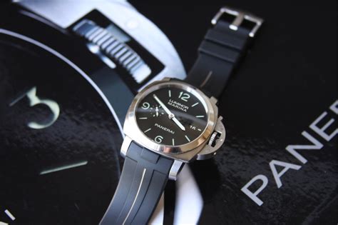 rubber b straps for panerai|Panerai rubber straps for 40mm.